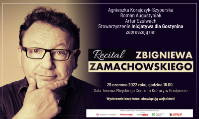 Zbigniew Zamachowski zaprasza na swój recital w Gostyninie [VIDEO]